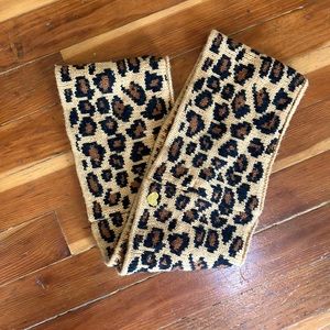 Betsey Johnson Infinity Scarf -cheetah print